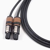 Neutrik speakON to speakON Standard 2.5mm (2 Pole) Black Speaker Cables